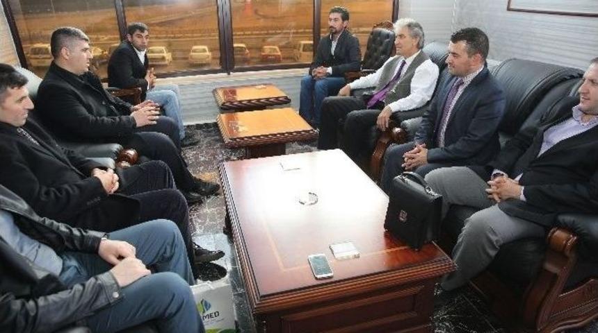 S&uuml;rg&uuml;n&uuml;n 70. Yılında Ahimed&rsquo;den Rekt&ouml;r Korkmaz&rsquo;a Ziyaret