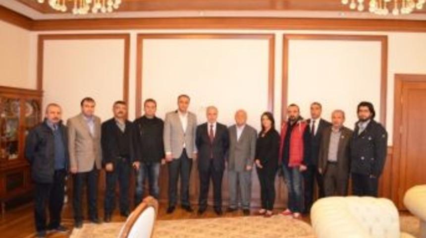 Gazeteciler Cemiyetinden Vali Kam&ccedil;ı&rsquo;ya Ziyaret