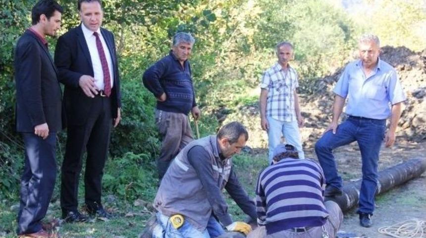 Kumluca&rsquo;da Su Arızası &Ccedil;&ouml;z&uuml;ld&uuml;