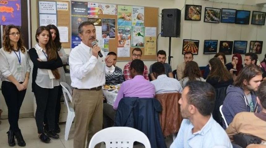 Başkan Ata&ccedil; &Ouml;ğrencilerle Buluştu