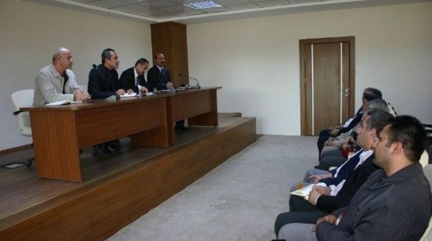 Belediye Ve Tarım M&uuml;d&uuml;rl&uuml;ğ&uuml; Kasaplarla Bir Araya Geldi
