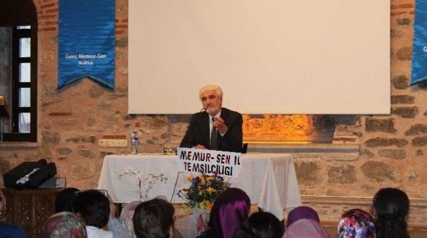 Safiy&uuml;ddin Erhan: "şehrimiz Bizim Şahsiyetimizdir"