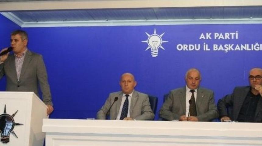 Ak Parti Ordu İl Danışma Meclisi Toplantısı Yapıldı