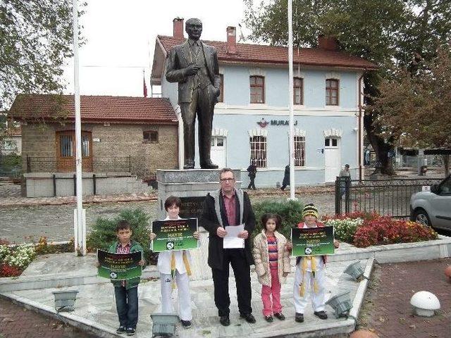 Tekirdağlı Tekvandocular ‘bonzai’ye Hayır’ Dedi