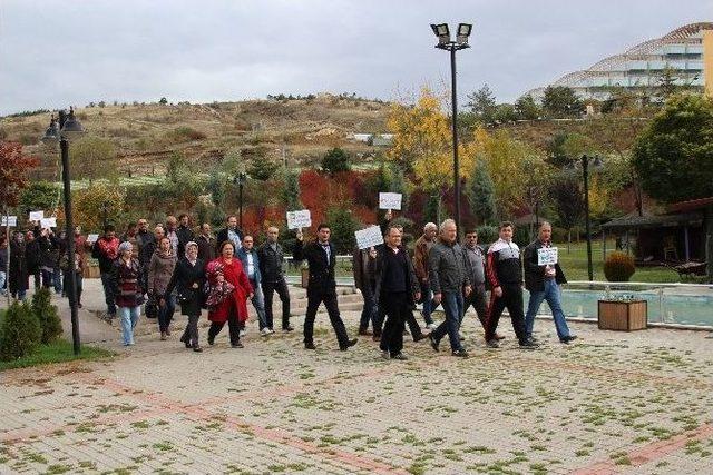 Yozgat Halk Sağlığı Müdürlüğü Sağlıklı Yaşam İçin Yürüyüş Düzenledi