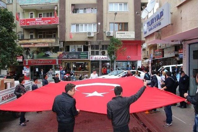 Hakkari’deki Hain Saldırı Nazilli’de Protesto Edildi