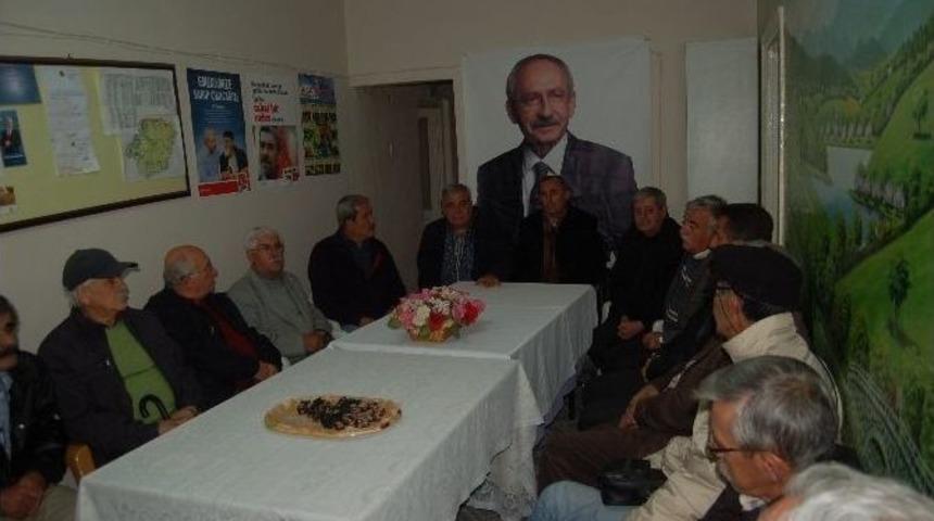 Chp Milletvekili Sarıbaş Lapseki&rsquo;de