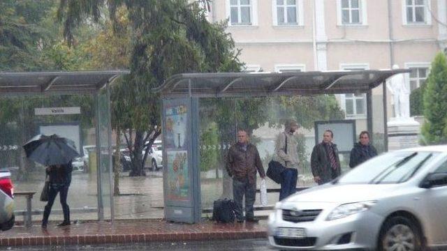 Tekirdağ’da Sağanak