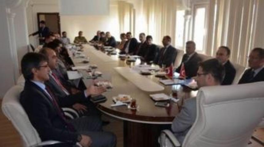 Kaymakam Çiçek, Kurum Amirleri İle Bir Araya Geldi