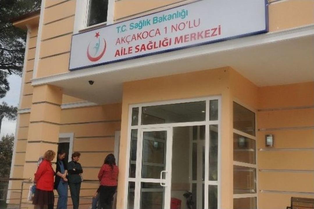 Ak&ccedil;akoca Sağlık Ocağının Zemin Katı Sular Altında Kaldı