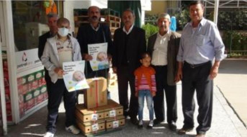 L&ouml;sev 32 Aileye Kurban Eti Dağıttı