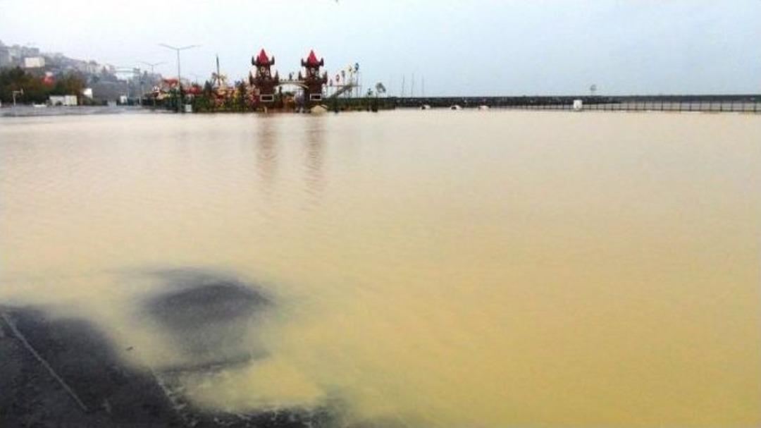 Tekirdağ Sahili Sular Altında Kaldı