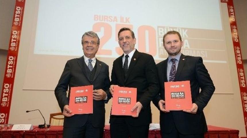 Bursa&rsquo;nın 250 B&uuml;y&uuml;k Firması A&ccedil;ıklandı