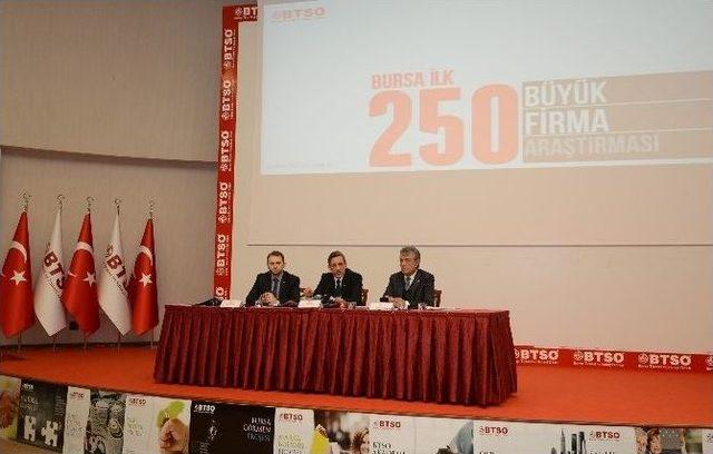 Bursa’nın 250 Büyük Firması Açıklandı