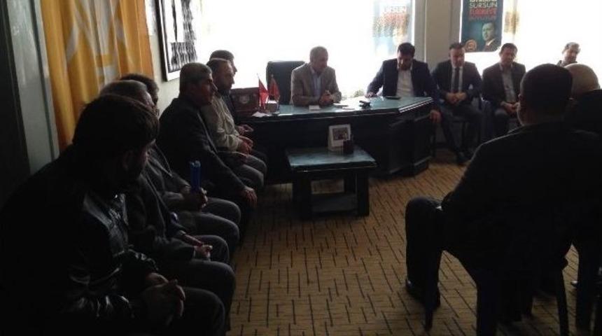 Milletvekili Mustafa Şahin, Doğanşehir&rsquo;de İstişare Toplantısına Katıldı