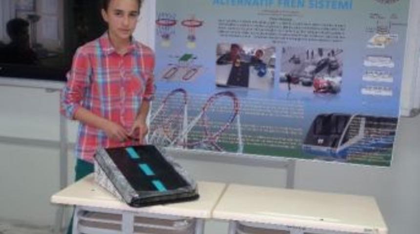 Yozgat&rsquo;ta &Ouml;ğrenciler Girdap Akımı Etkisiyle Alternatif Fren Sistemi Geliştirdi
