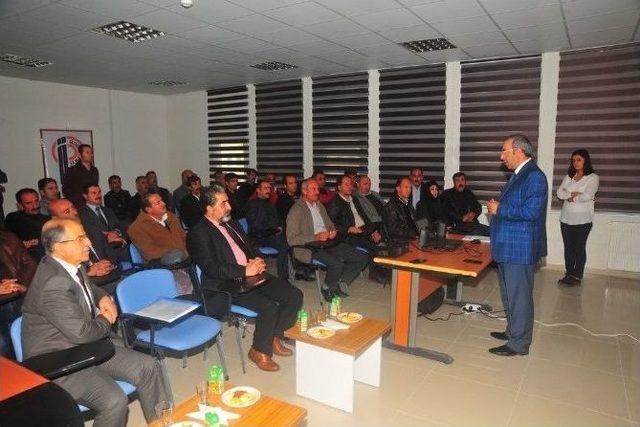 Yyü’de “temel İş Sağlığı Ve Güvenliği” Semineri