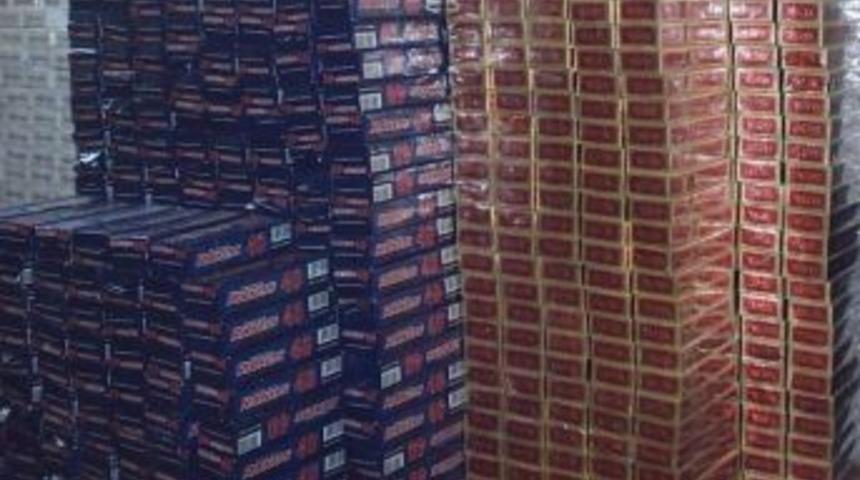 26 Bin 460 Paket Ka&ccedil;ak Sigara Yakalandı