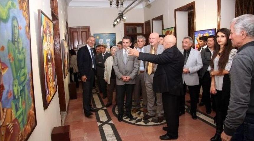 Mahammad Aliyev&rsquo;in Kişisel Resim Sergisi A&ccedil;ıldı