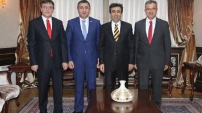 K&ouml;şker&rsquo;den, Vali G&uuml;zeloğlu&rsquo;na Hayırlı Olsun Ziyareti