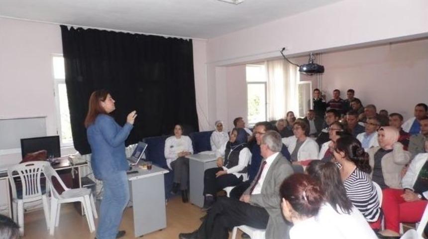 Hastane Personeline Yangın Tatbikatı