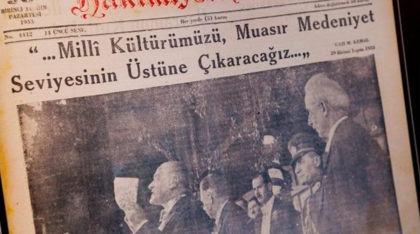 K&uuml;&ccedil;&uuml;k&ccedil;ekmece&rsquo;de "cumhuriyet&rsquo;in İlk 10 Yılı" Sergisi