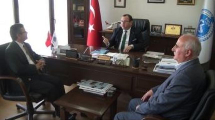 Rekt&ouml;r Yardımcısı Feyzi Uğur&rsquo;dan Şadan Doğan&rsquo;a Ziyaret