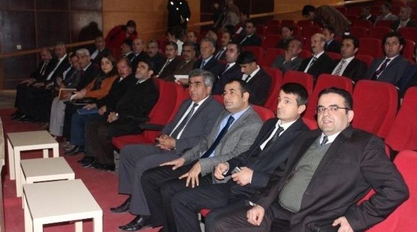 Hakkari&rsquo;de İş Sağlığı Ve G&uuml;venliği Toplantısı