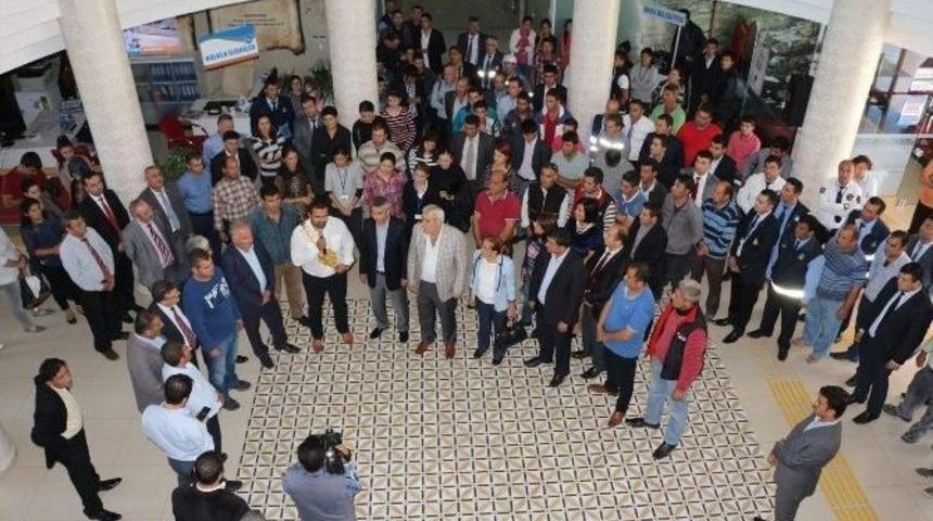 Başpehlivandan Başkan Şahin&rsquo;e Ziyaret