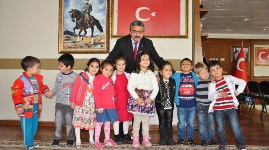 Uğur B&ouml;ceği Sınıfı, Başkan Alıcık&rsquo;ı Ziyaret Etti