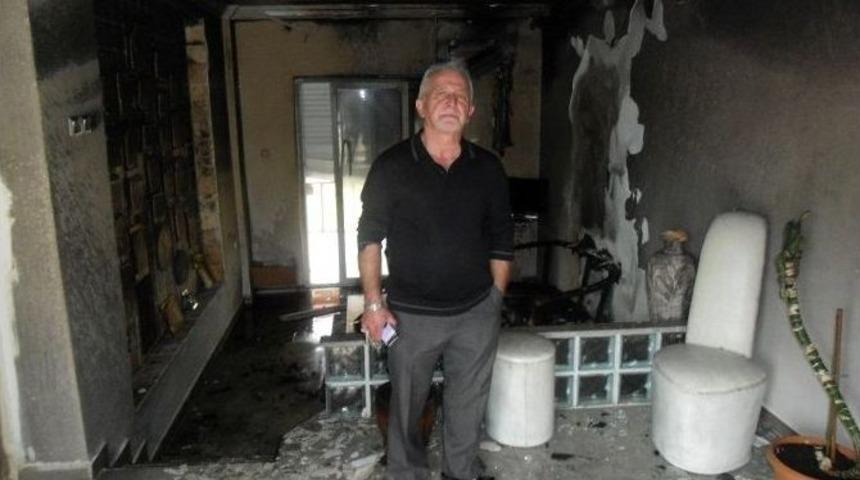 Akb&uuml;k&rsquo;te Diş Hekiminin İş Yeri Molotofla Ateşe Verildi