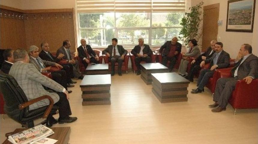 Chp&rsquo;den, Baro Başkanlığına Ziyaret