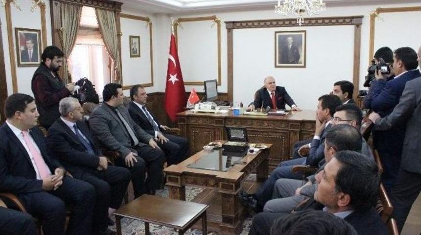 Ak Parti Teşkilatından Vali Şent&uuml;rk&rsquo;e Ziyaret