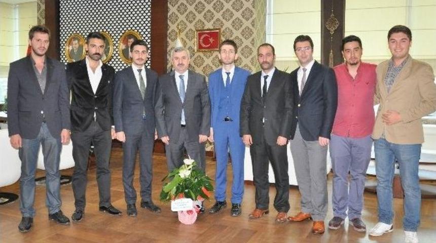K&ouml;rfez Kent Konseyi, Başkan Baran&rsquo;ı Ziyaret Etti