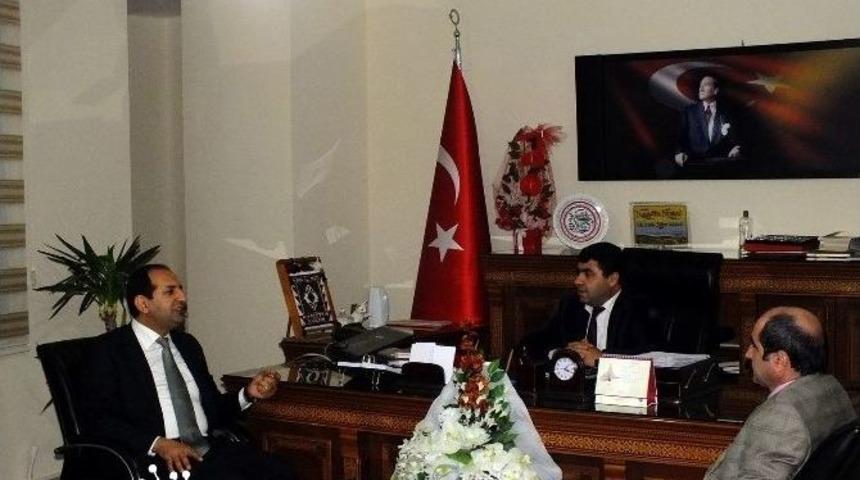 Ak Parti Van Milletvekili &Ccedil;iftci Ve İl Başkanı Soğanda&rsquo;dan Milli Eğitim M&uuml;d&uuml;rl&uuml;ğ&uuml;ne Ziyaret