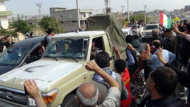 Peşmergeler Nusaybin’den Geçti