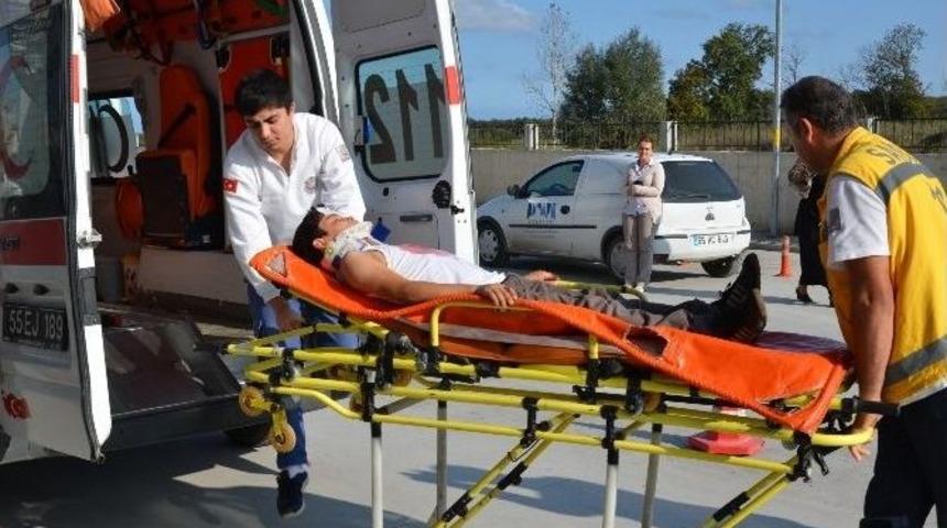 Bisikletten D&uuml;şen &Ccedil;ocuk Yaralandı