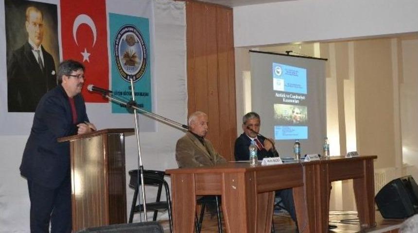 Kulu&rsquo;da &ldquo;atat&uuml;rk Ve Cumhuriyet Kazanımları&rdquo; Konferansı