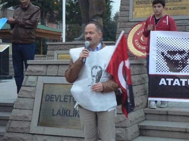 Boz&uuml;y&uuml;k&rsquo;te 29 Ekim Fener Alayı 1