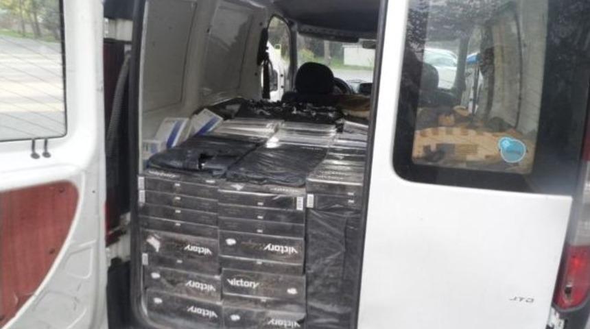 Jandarma 11 Bin 500 Paket Ka&ccedil;ak Sigara Ele Ge&ccedil;irdi