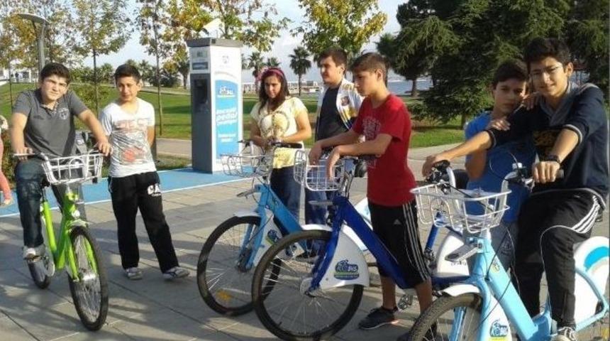 Bilgievi &Ouml;ğrencilerinden Akıllı Bisiklet Turu