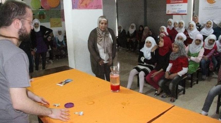 T&uuml;rk Ve Suriyeli &Ccedil;ocuklar İ&ccedil;in Bilim Şenliği