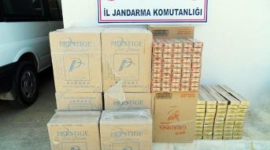 Kilis&rsquo;te G&uuml;mr&uuml;k Ka&ccedil;ağı Eşya Yakalandı
