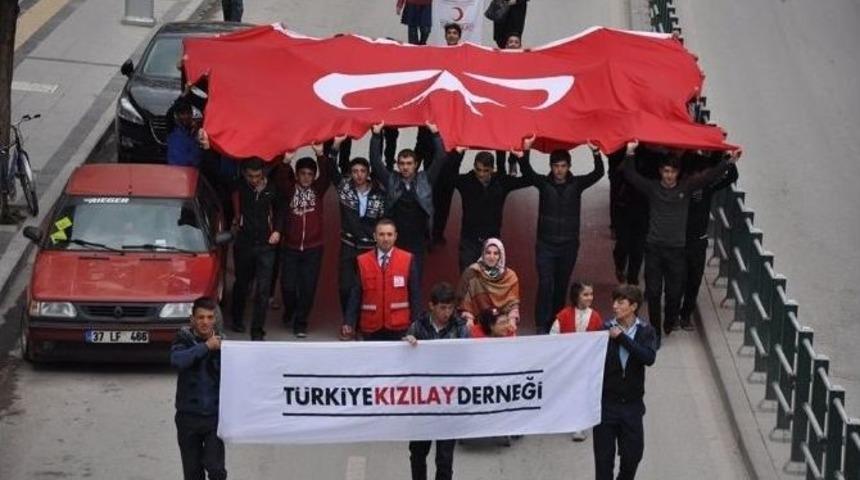 Tokat&rsquo;ta Kızılay Y&uuml;r&uuml;y&uuml;ş&uuml;