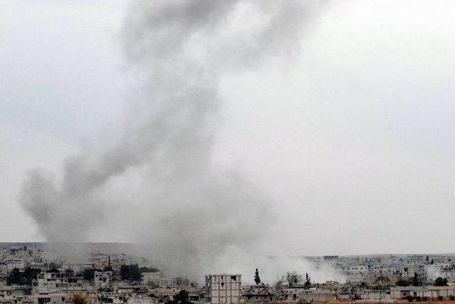 Peşmergelerin Kobani’ye Girişi Öncesi Hava Saldırısı Yoğunlaştı