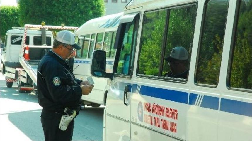 Fazla Yolcu Taşıyan 33 Araca 5 Bin 73 Lira Para Cezası Yazıldı