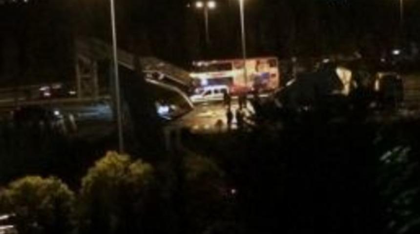 Vincin &Ccedil;arptığı Bizimevler K&ouml;pr&uuml;s&uuml; &Ccedil;&ouml;kt&uuml;