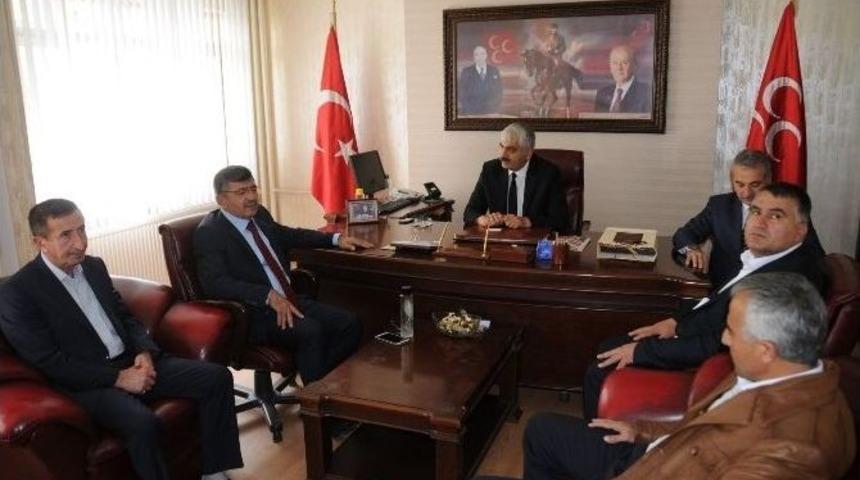 Belediye Başkanı Faruk Akdoğan Siyasi Partileri Ziyaret Etti