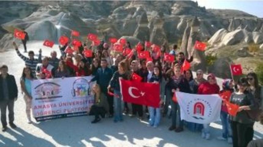 Nevşehir Gen&ccedil;lik Meclisi, Amasya &Uuml;niversitesi &Ouml;ğrencilerini Misafir Etti