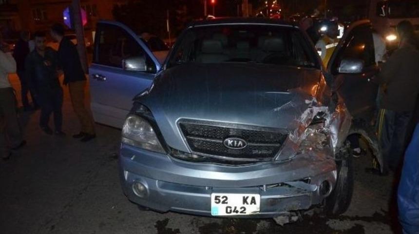 Fatsa&rsquo;da Kaza: 2 Yaralı